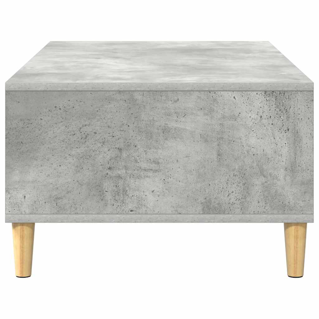 Kaffebord Betonggrå 102 x 55 x 35 cm Konstruert tre