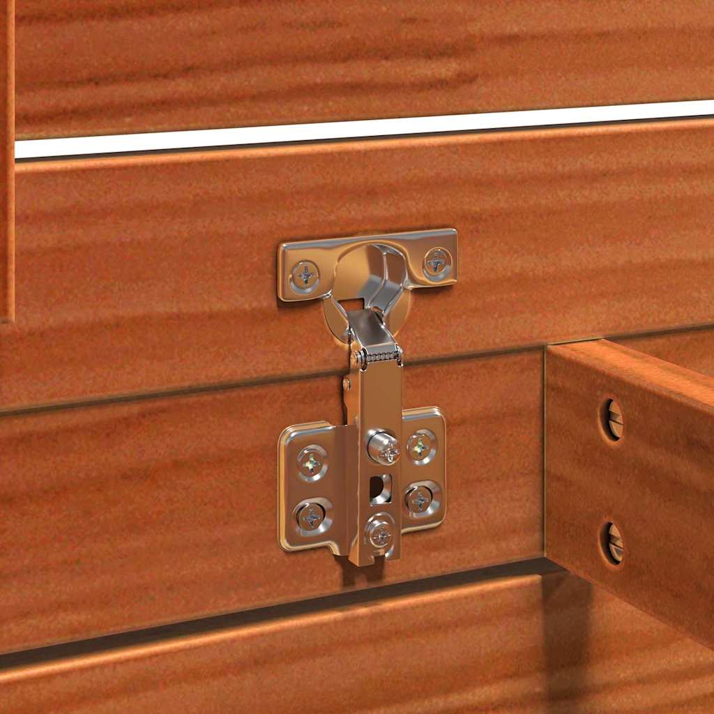 Lagringsboks Vokset Brun 101 x 50,5 x 46,5 cm Konstruert tre