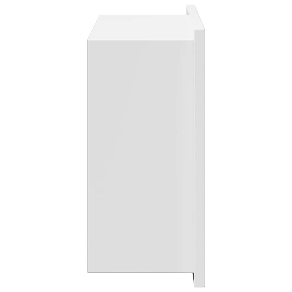 Dusjniche Hvit 30 x 20 x 9,5 cm Rustfritt stål