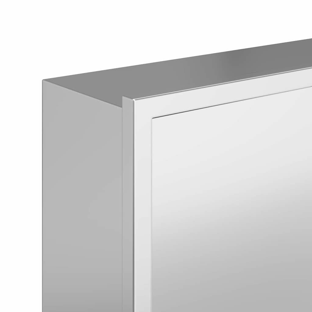 Dusjniche Sølv 90 x 20 x 9,5 cm Rustfritt stål