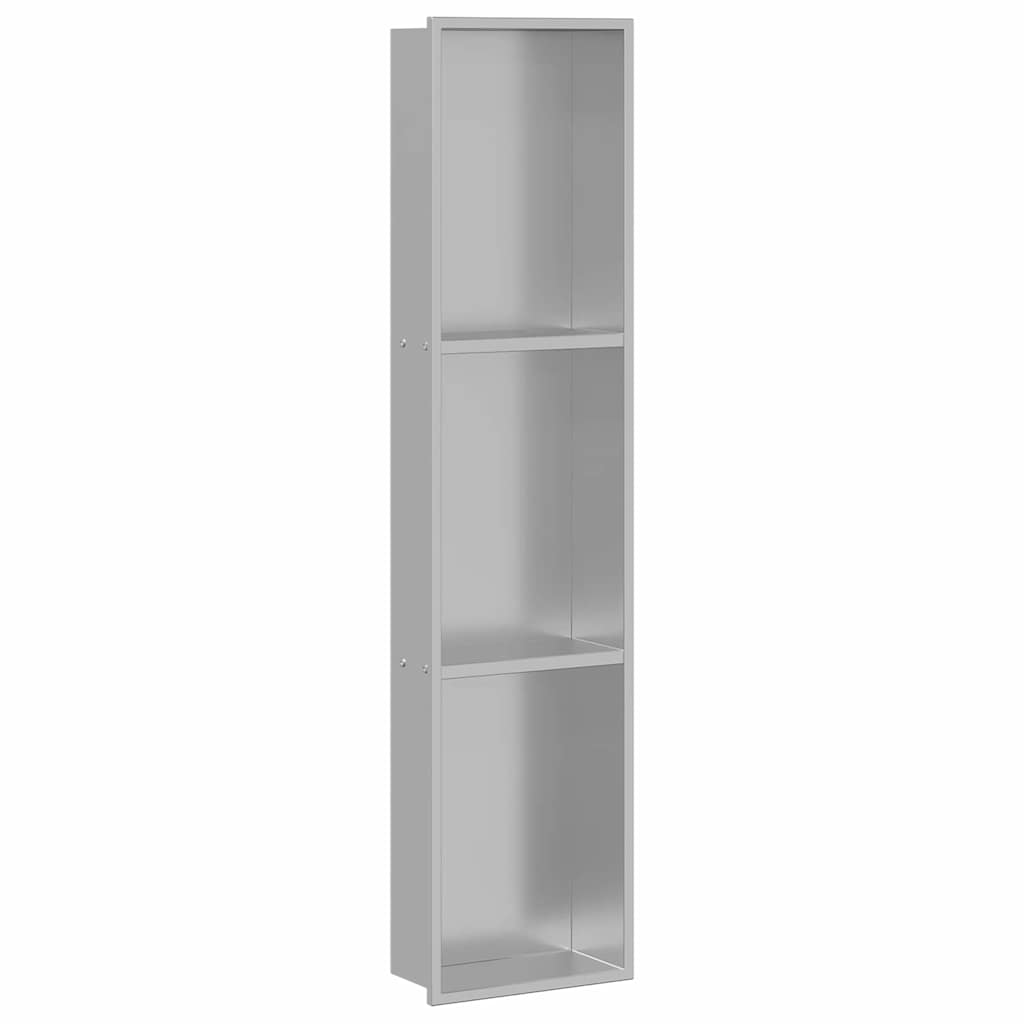 Dusjniche Sølv 90 x 20 x 9,5 cm Rustfritt stål