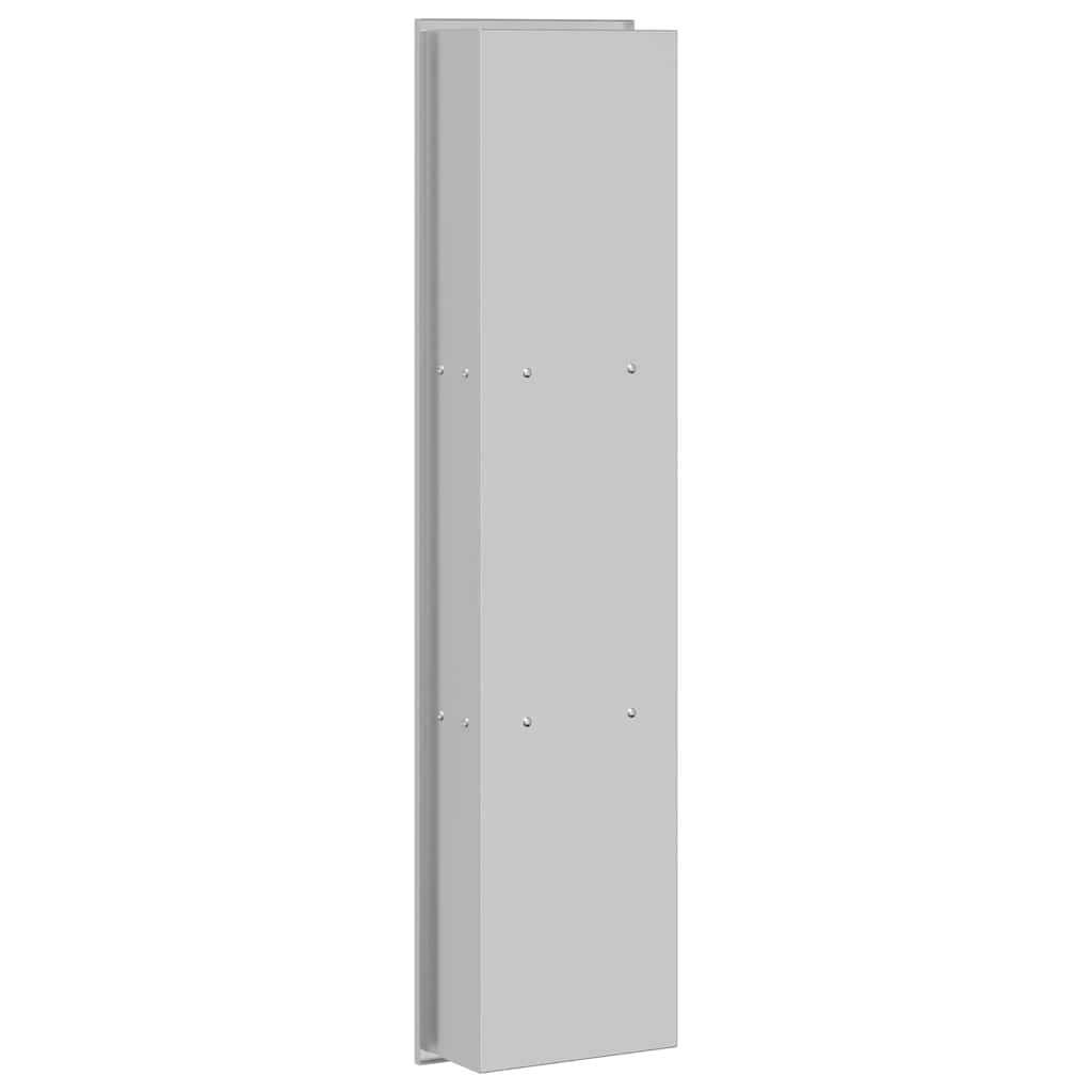 Dusjniche Sølv 90 x 20 x 9,5 cm Rustfritt stål