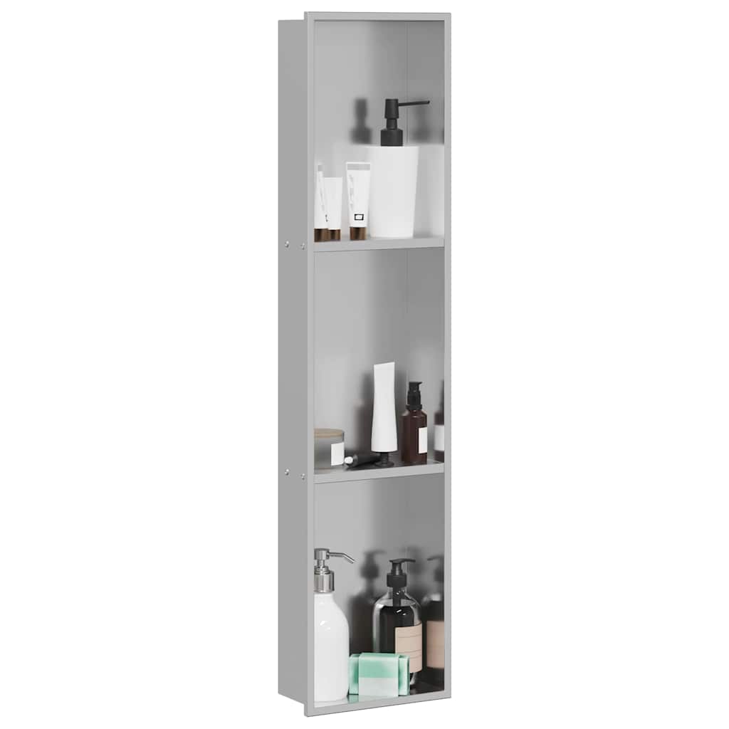 Dusjniche Sølv 90 x 20 x 9,5 cm Rustfritt stål