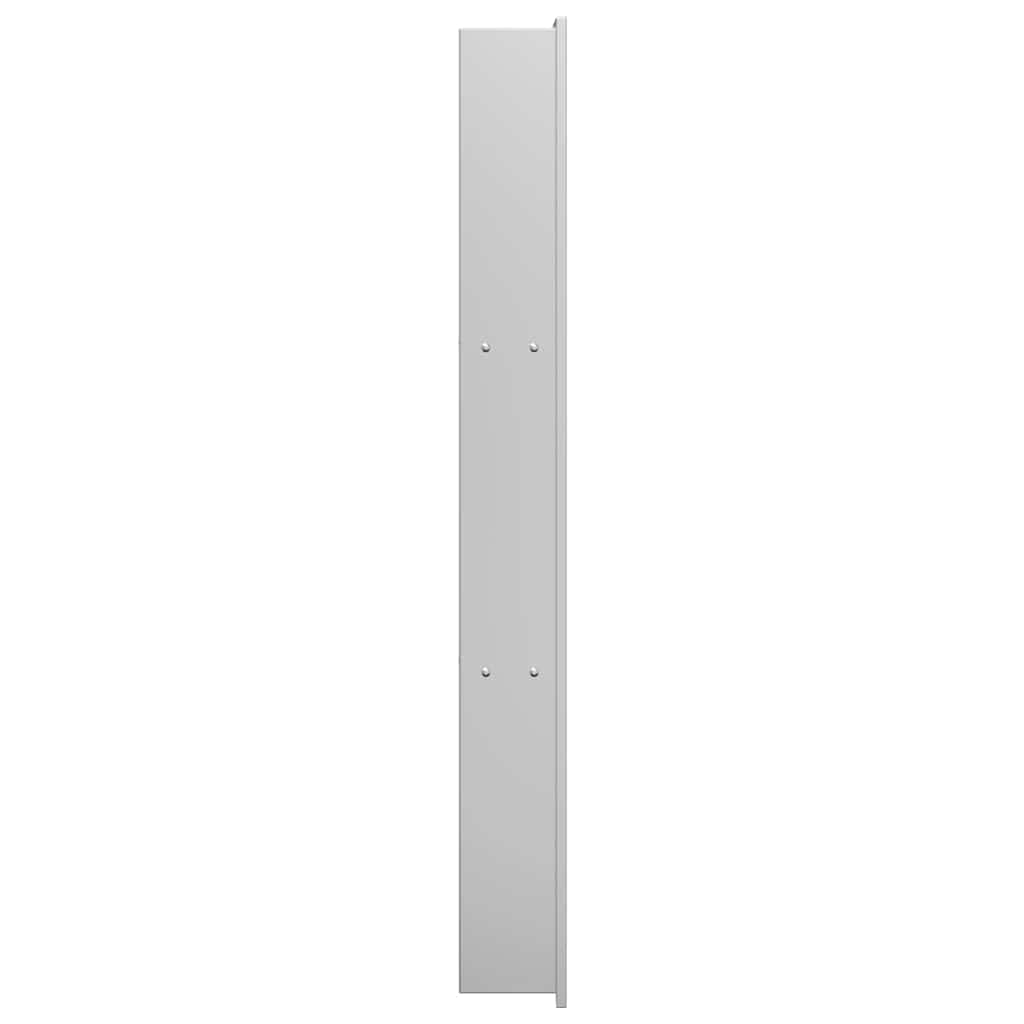 Dusjniche Sølv 90 x 20 x 9,5 cm Rustfritt stål
