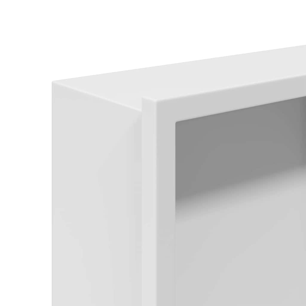 Dusjniche Hvit 45 x 30 x 9,5 cm Rustfritt Stål