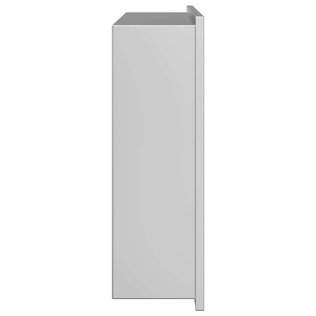 Dusjniche sølv 45 x 30 x 9,5 cm Rustfritt Stål