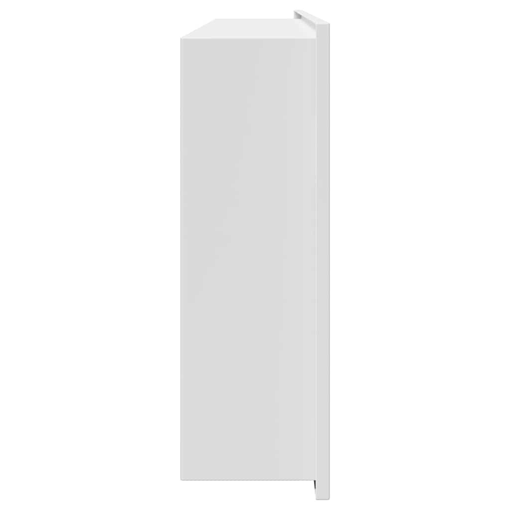 Dusjniche Hvit 75 x 30 x 9,5 cm Rustfritt Stål