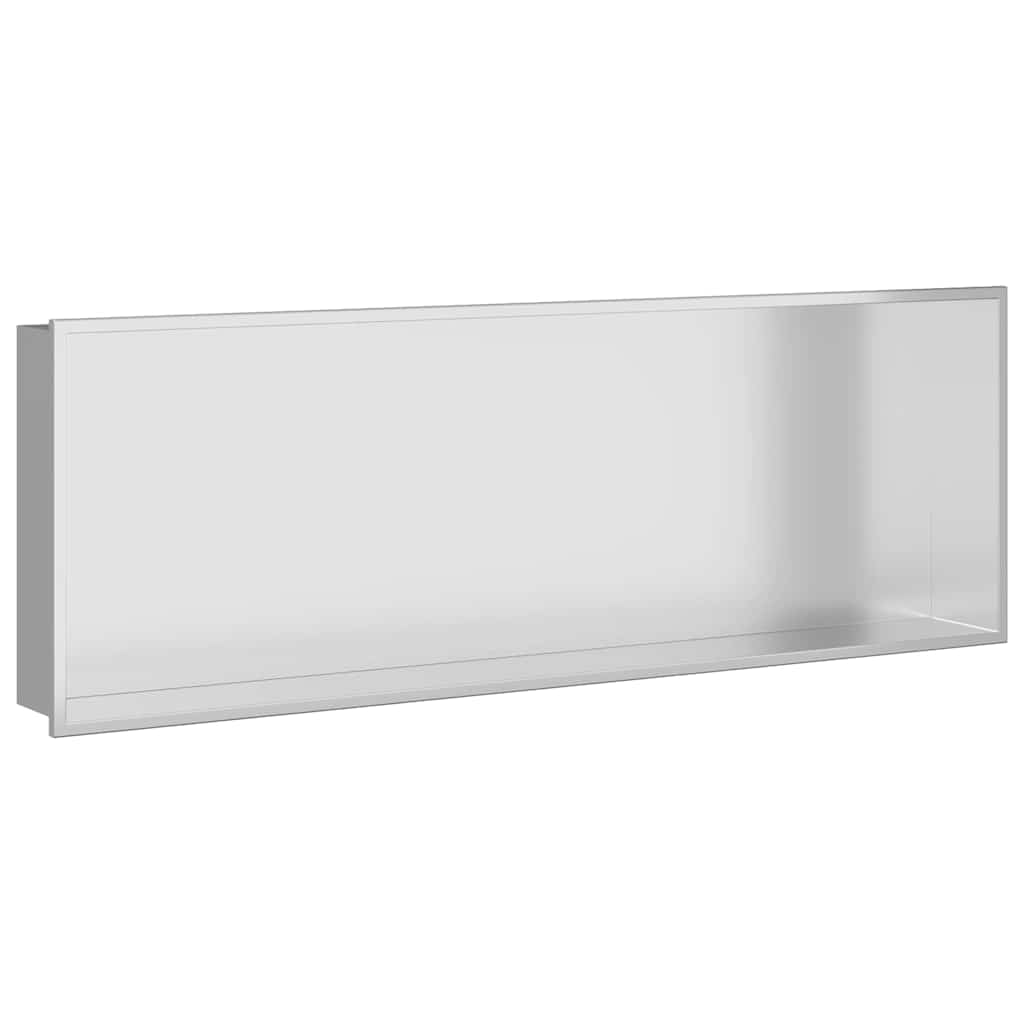Dusjniche sølv 90 x 30 x 9,5 cm Rustfritt Stål