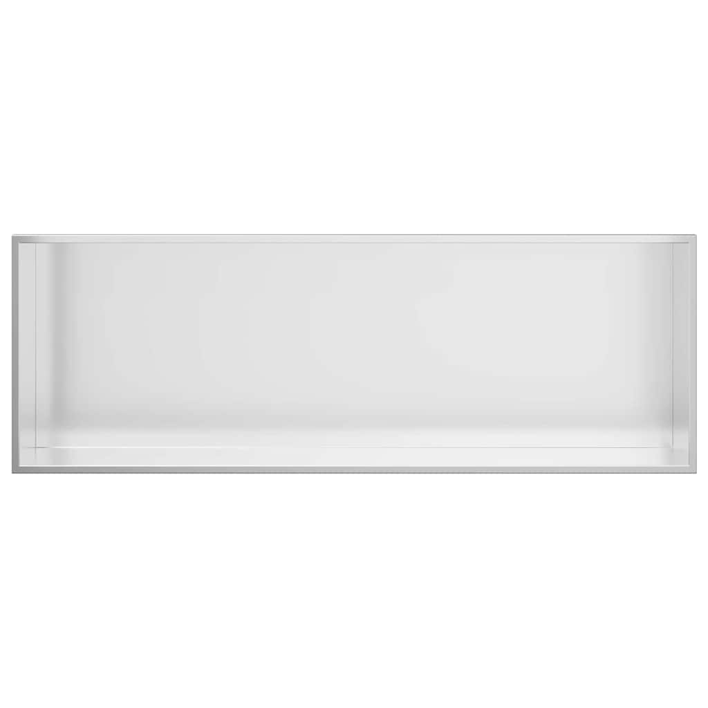 Dusjniche sølv 90 x 30 x 9,5 cm Rustfritt Stål