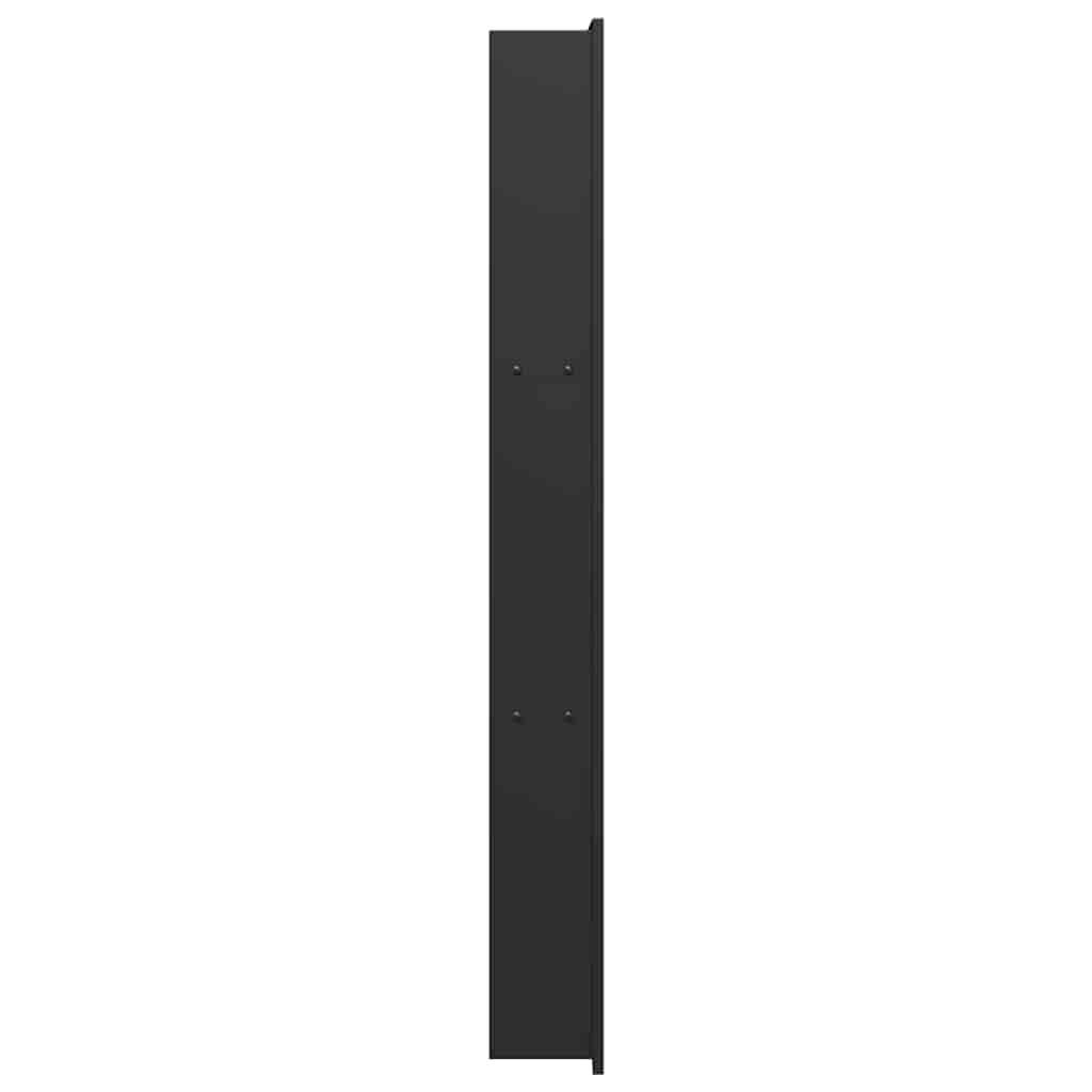 Dusjniche Svart 92 x 32 x 10 cm Rustfritt Stål