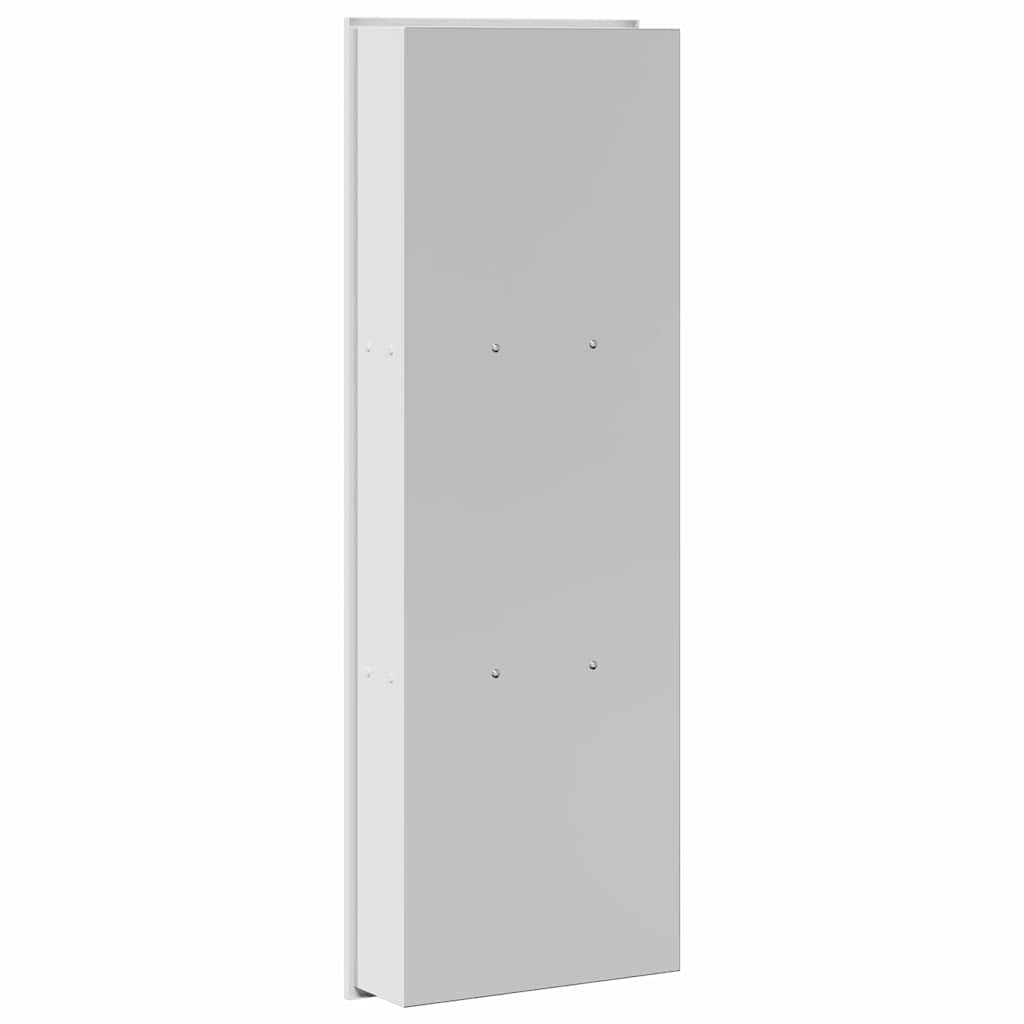 Dusjniche Hvit 90 x 30 x 9,5 cm Rustfritt Stål