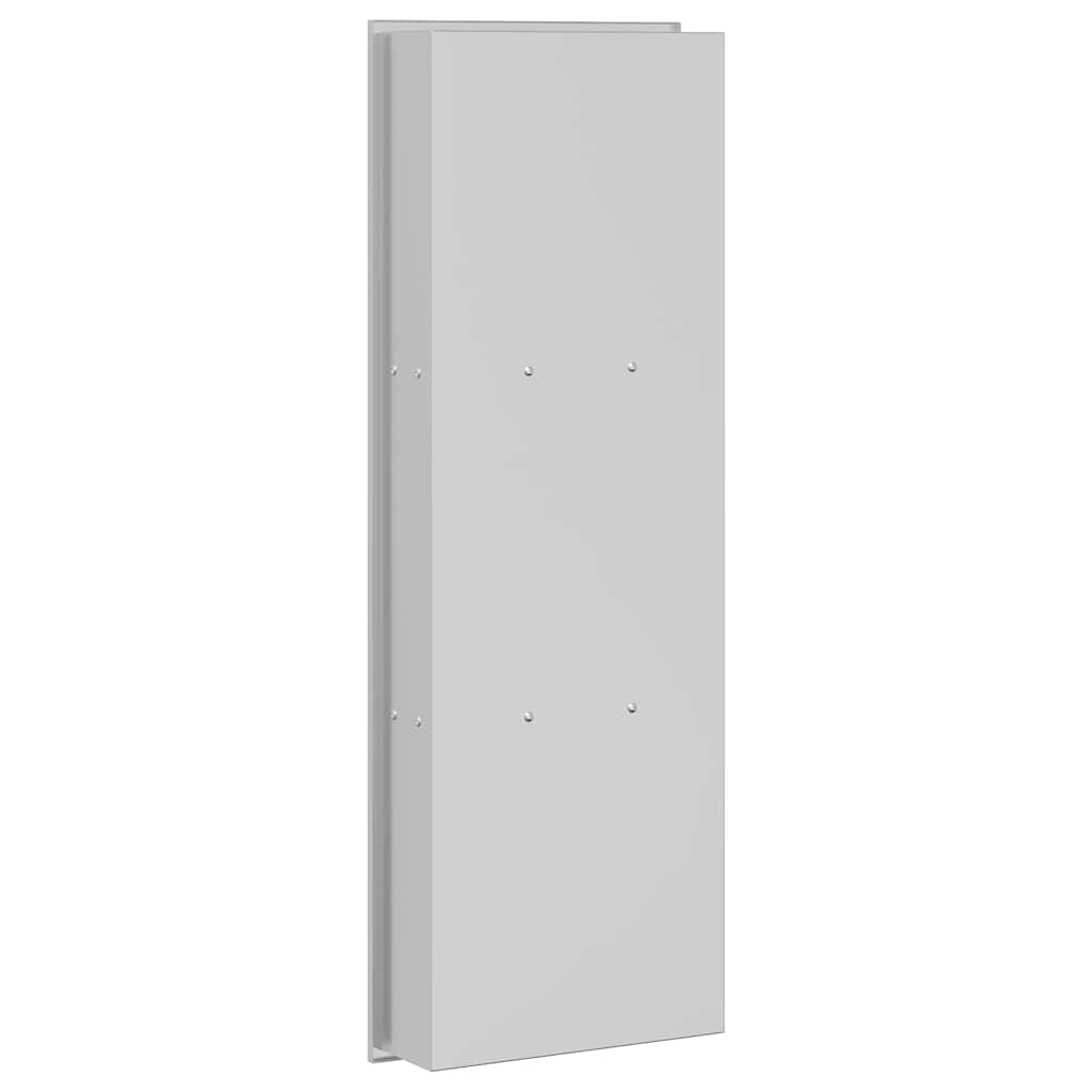 Dusjniche sølv 90 x 30 x 9,5 cm Rustfritt Stål
