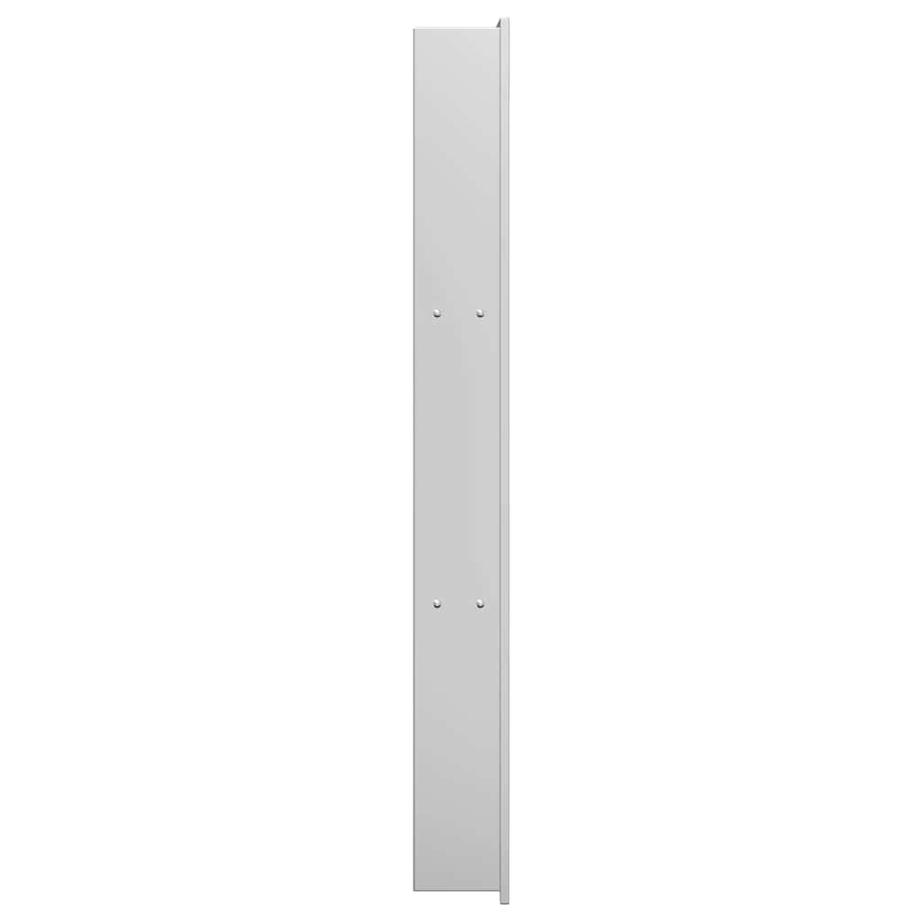 Dusjniche sølv 90 x 30 x 9,5 cm Rustfritt Stål