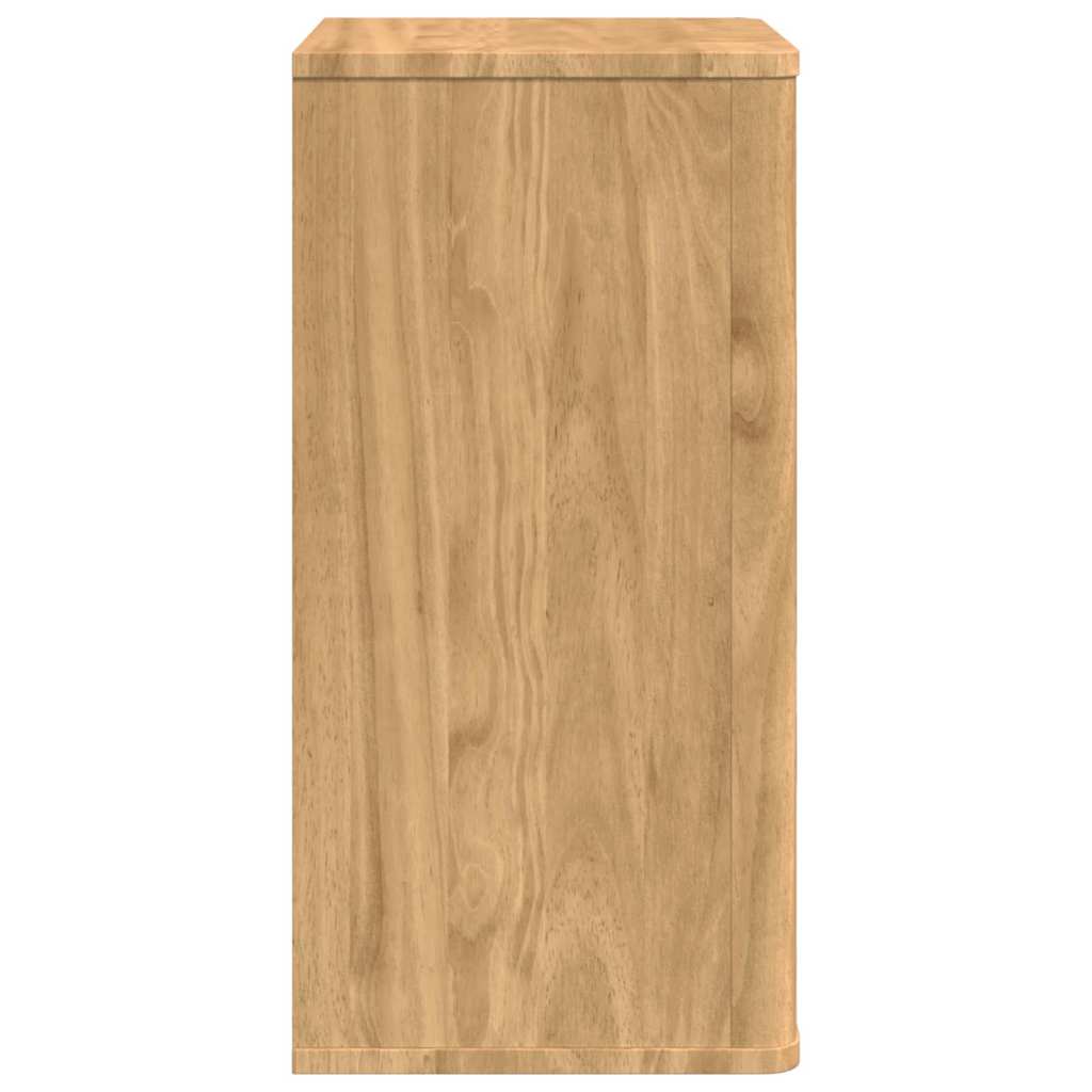 Baderom veggskap FLORO Vokset Brun 35 x 30 x 60 cm Massiv furu
