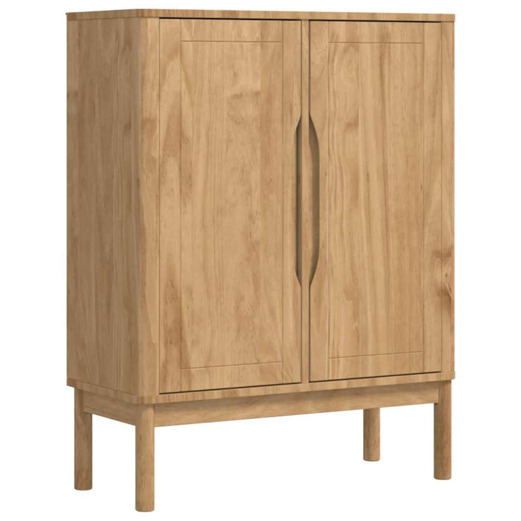 Serviesskap FLORO Vokset Brun 70 x 30 x 70,5 cm Massiv furu