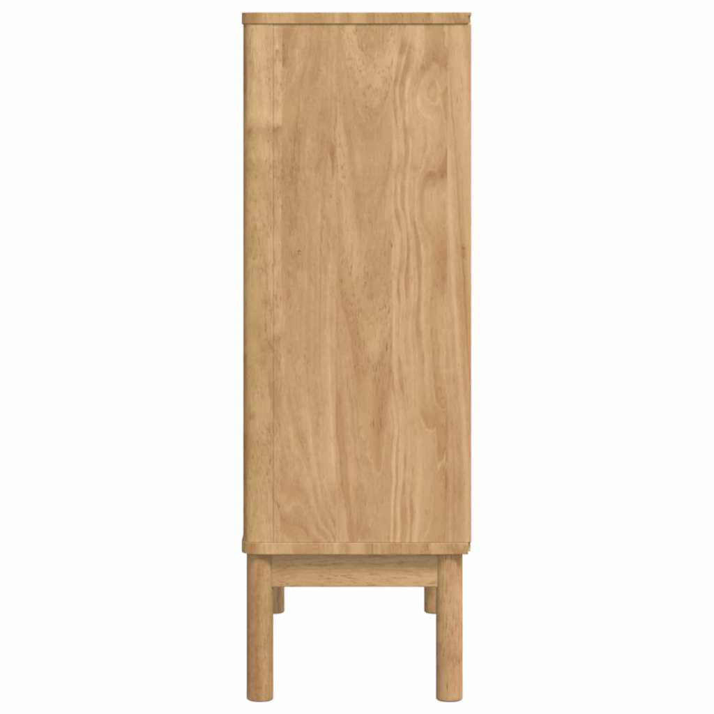 Serviesskap FLORO Vokset Brun 70 x 30 x 70,5 cm Massiv furu