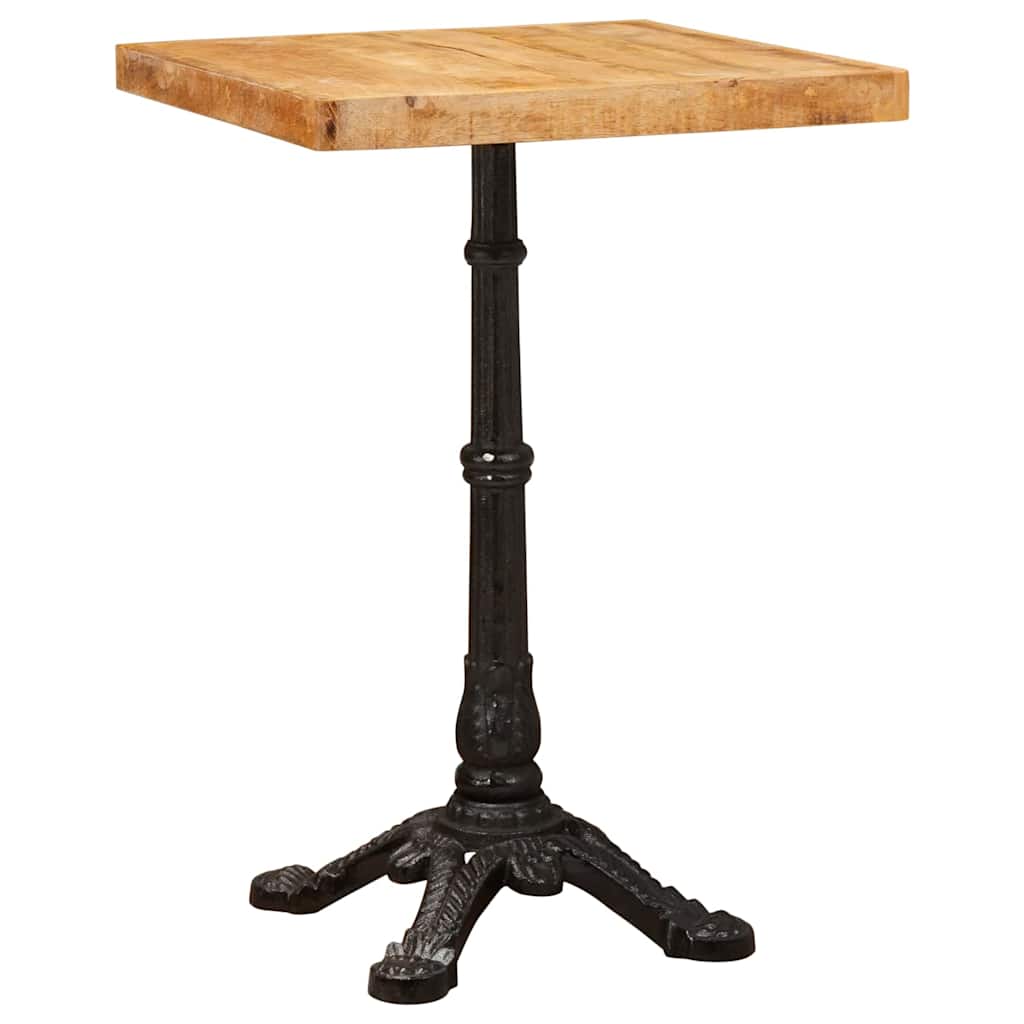 Bistrobord Brun 50 x 50 x 76 cm Massiv mango tre