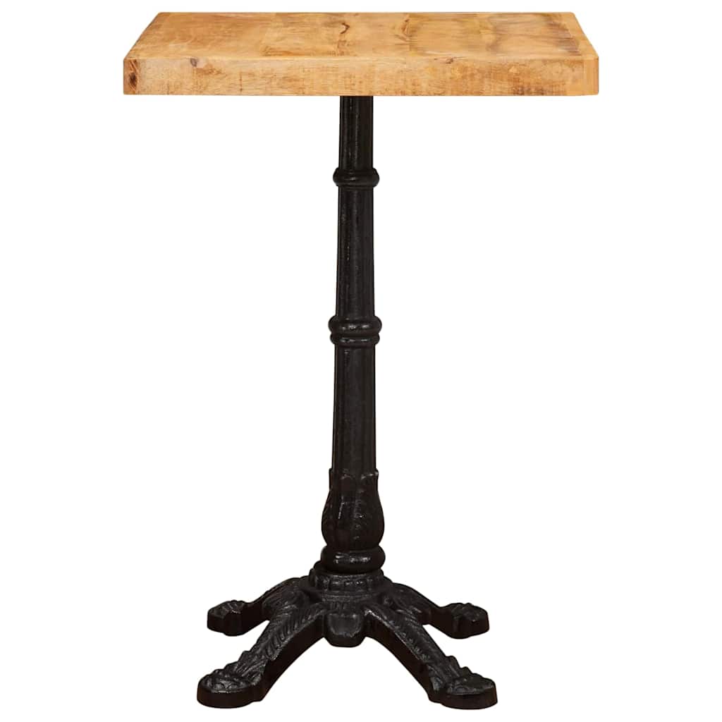 Bistrobord Brun 50 x 50 x 76 cm Massiv mango tre