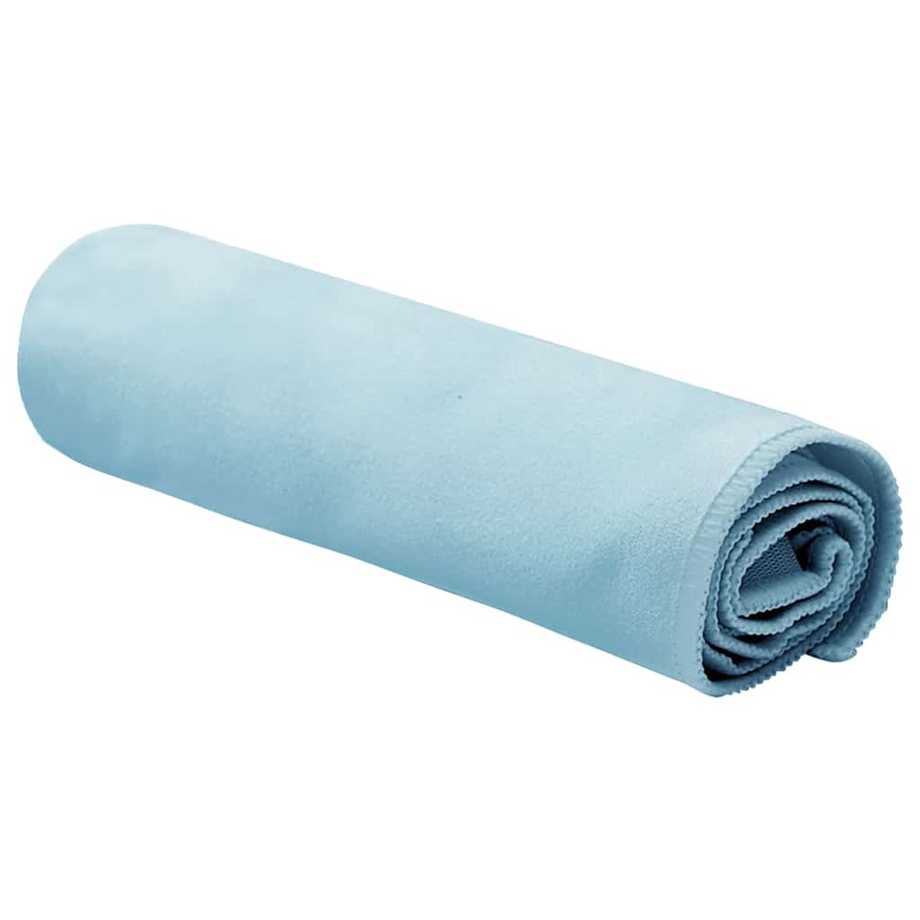 Sportshåndklær 2 pcs Blå 50 x 30 cm Polyester og polyamid
