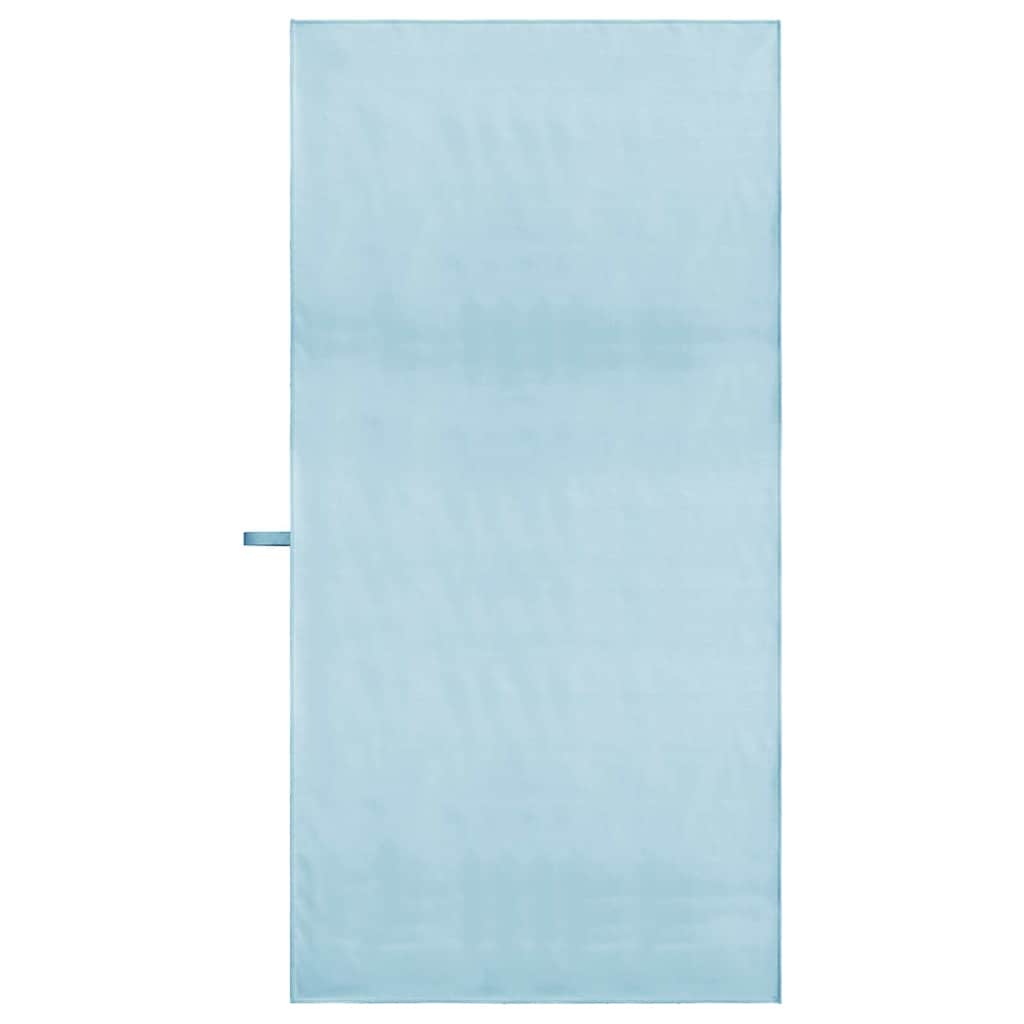Sportshåndklær 2 pcs Blå 140 x 70 cm Polyester og polyamid