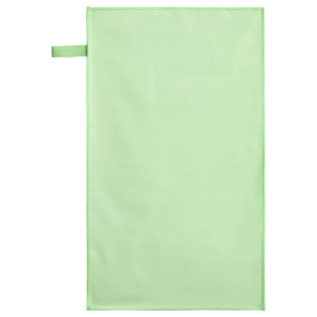 Sportshåndklær 2 pcs grønn 50 x 30 cm Polyester og polyamid