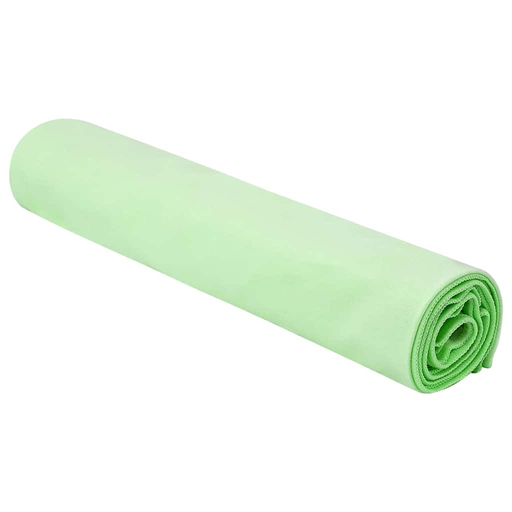 Sportshåndklær 2 pcs grønn 140 x 70 cm