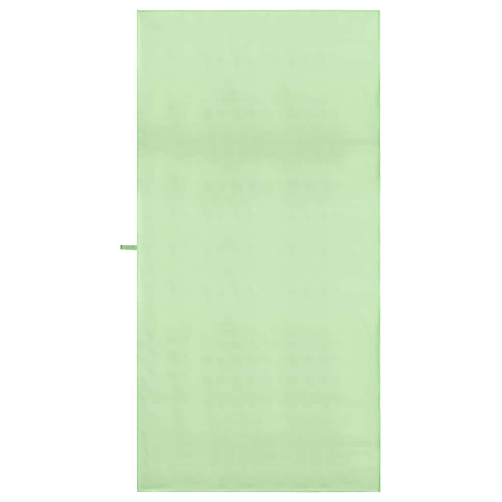 Sportshåndklær 2 pcs grønn 200 x 100 cm Polyester og polyamid