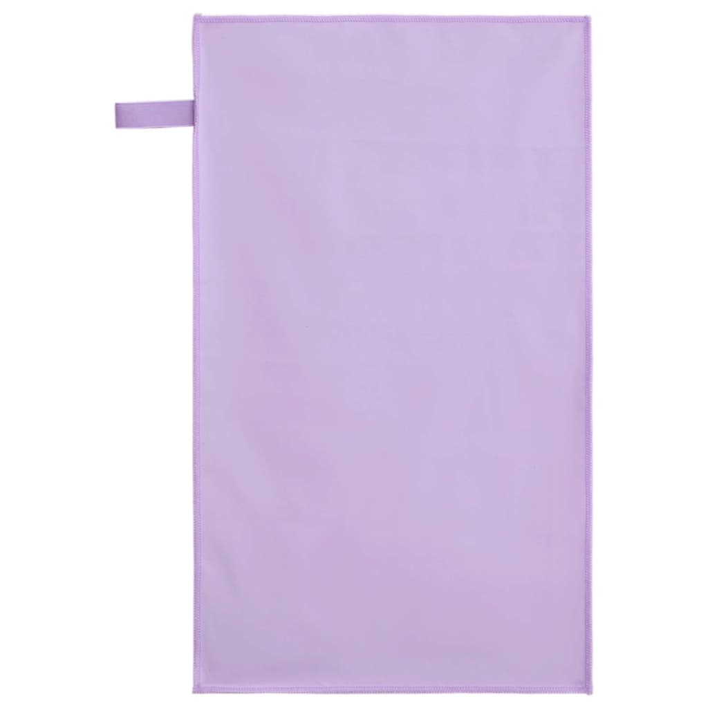 Sportshåndklær 2 pcs Lilla 50 x 30 cm Polyester og polyamid