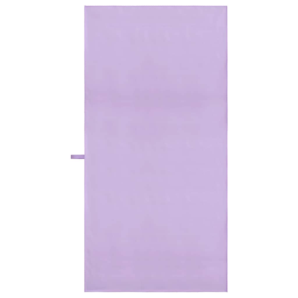 Sportshåndklær 2 pcs Lilla 140 x 70 cm Polyester og polyamid