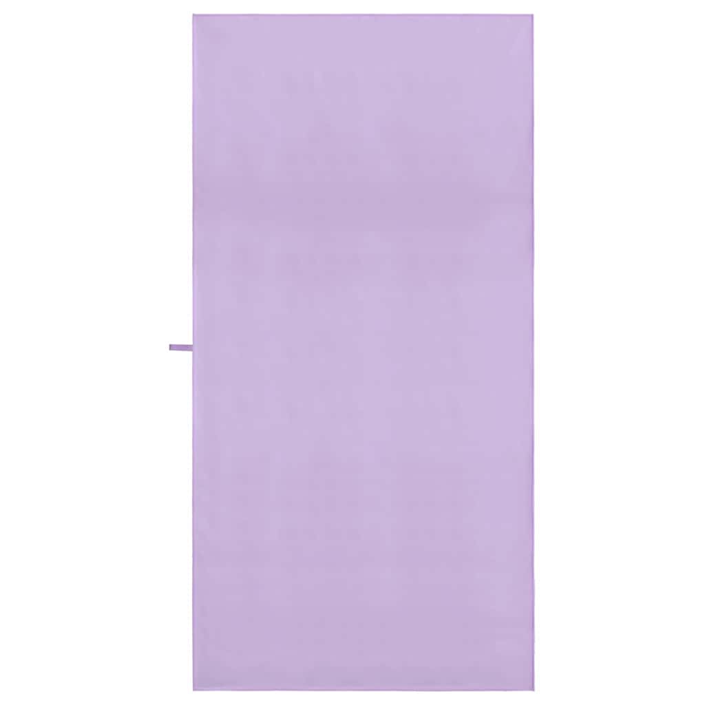 Sportshåndklær 2 pcs Lilla 200 x 100 cm Polyester og polyamid