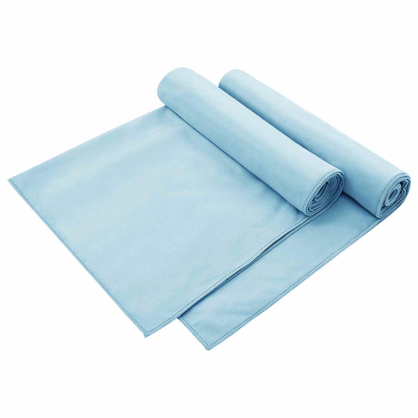 Utendørs Stol Håndklær 2 pcs Blå 130 x 60 cm