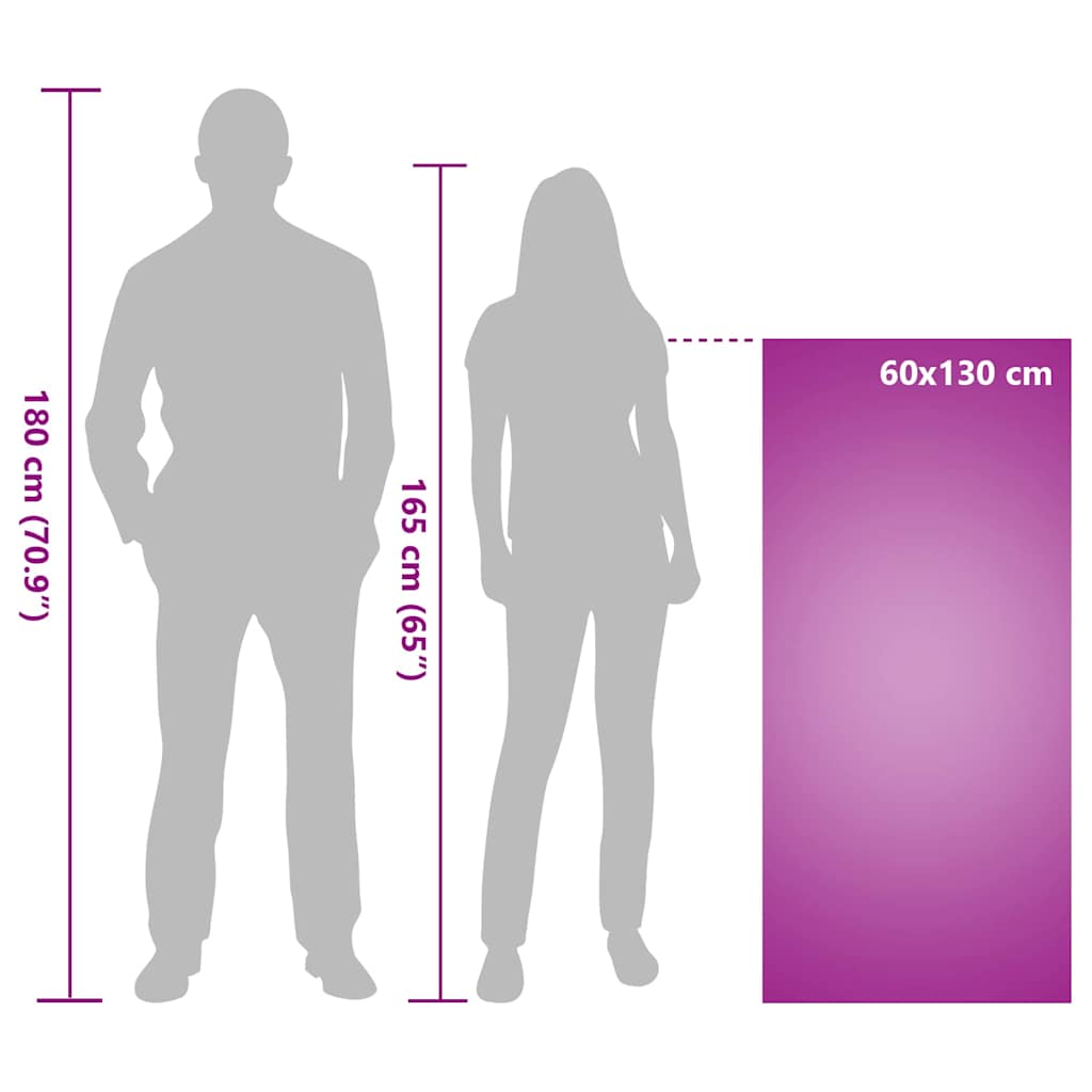 Utendørs Stol Håndklær 2 pcs Rosa 130 x 60 cm