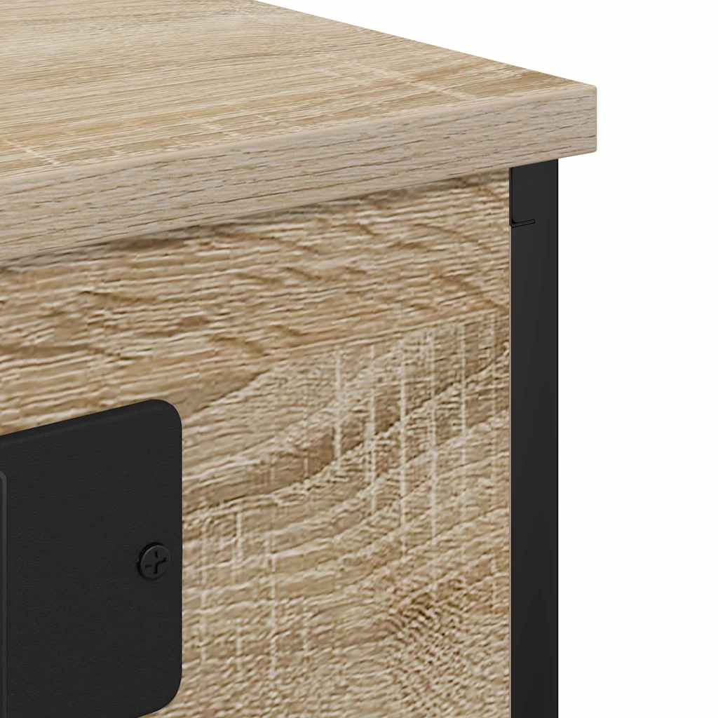 Nattbordskap Sonoma eik 41 x 31 x 76 cm Konstruert tre