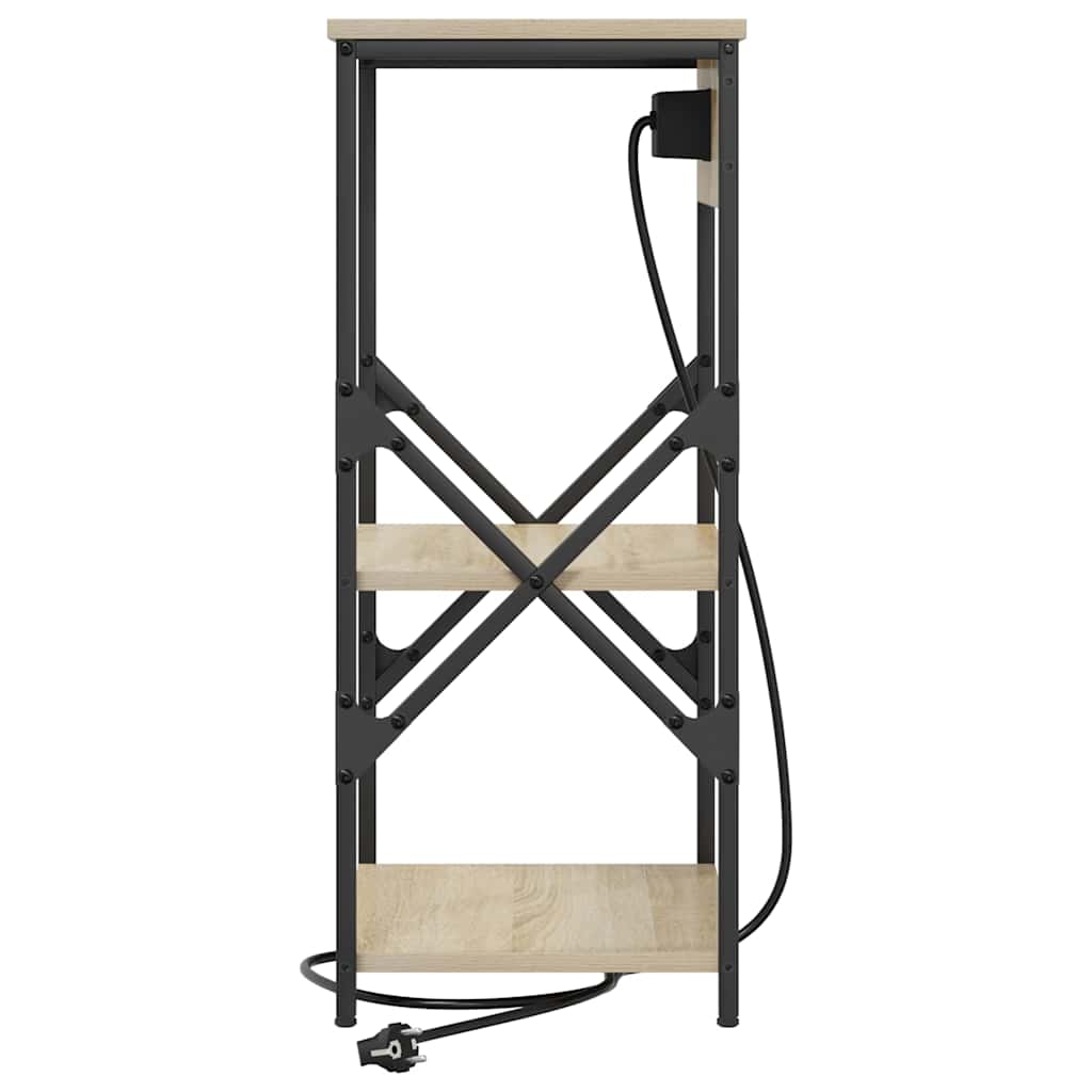 Nattbordskap Sonoma eik 41 x 31 x 76 cm Konstruert tre