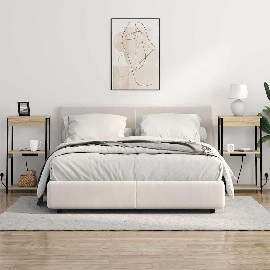 Nattbordskap Sonoma eik 41 x 31 x 76 cm Konstruert tre