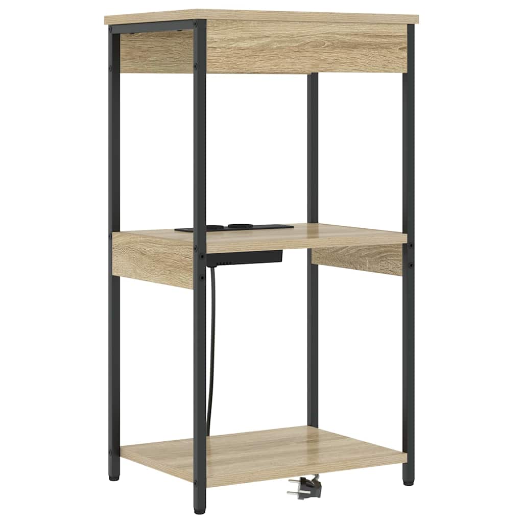 Nattbordskap Sonoma eik 41 x 31 x 76 cm Konstruert tre
