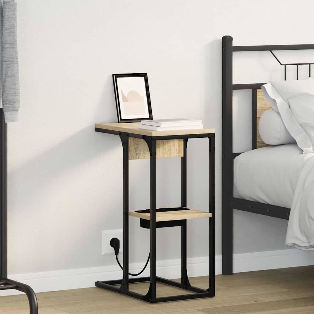 Nattbordskap Sonoma eik 41,5 x 26 x 60,5 cm Konstruert tre