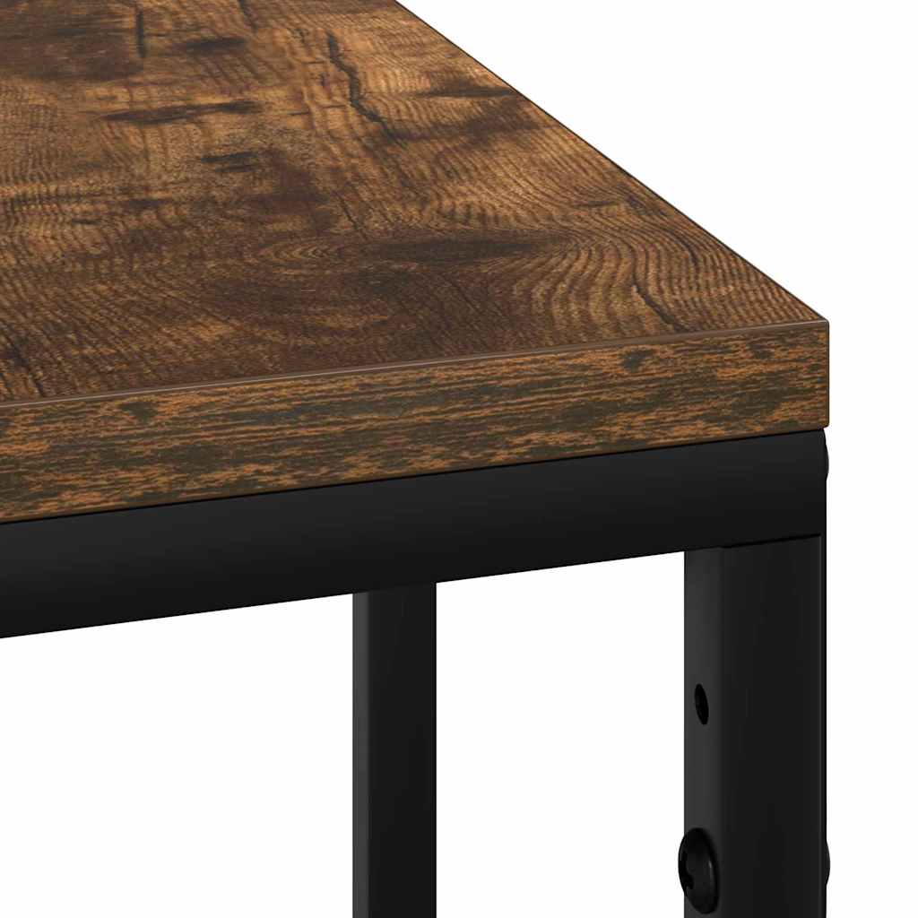 Nattbordskap Røkt eik 41,5 x 26 x 60,5 cm Konstruert tre