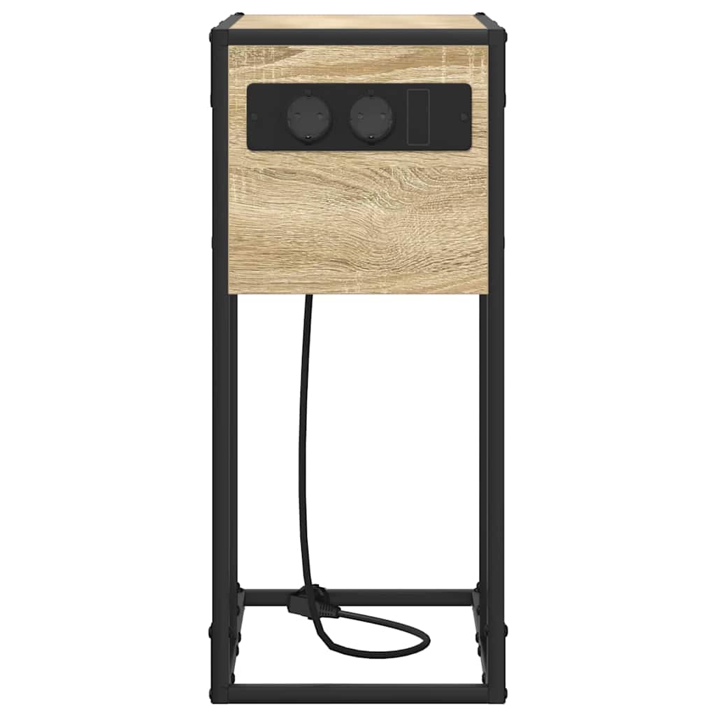 Nattbordskap Sonoma eik 41,5 x 26 x 60,5 cm Konstruert tre