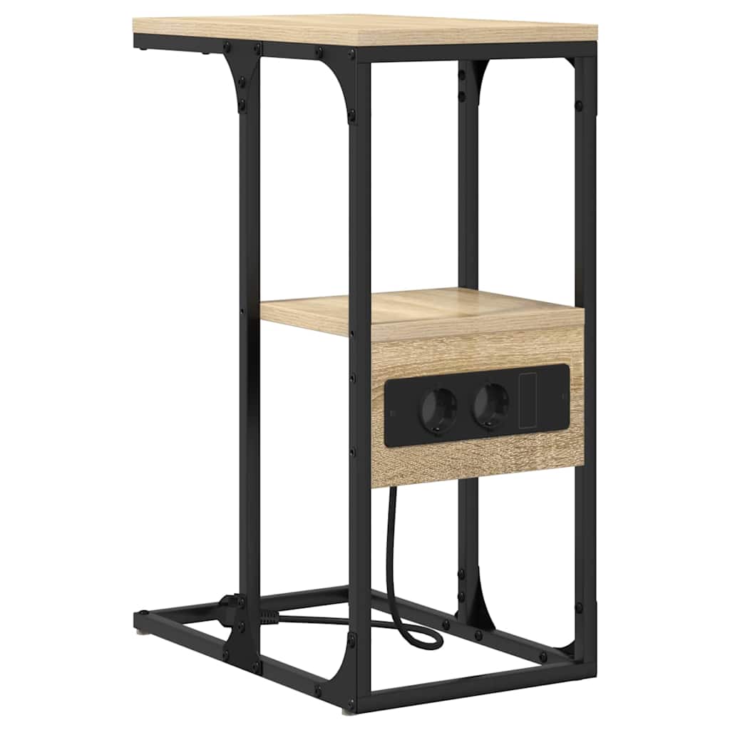 Nattbordskap Sonoma eik 41.5 x 26 x 60.5 cm Konstruert tre