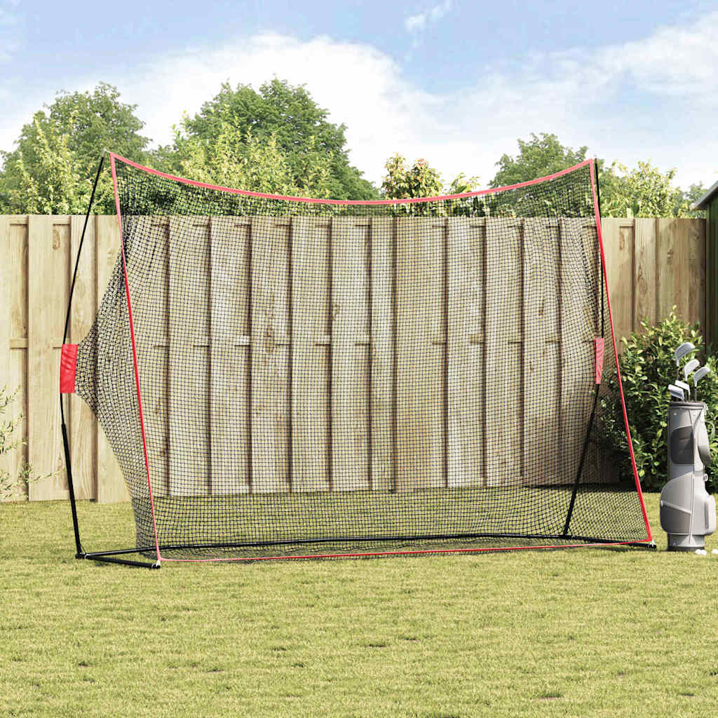Golf Trening Hjelpemiddel Svart 314 x 92 x 214 cm Polyester