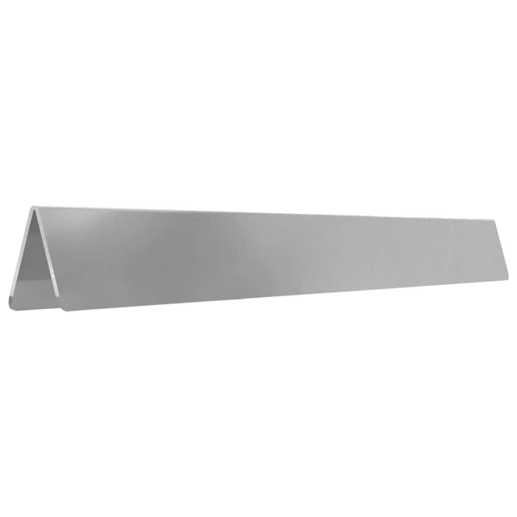 Gjerdekant sølv 450 x 0,05 x 10 cm Galvanisert Stål