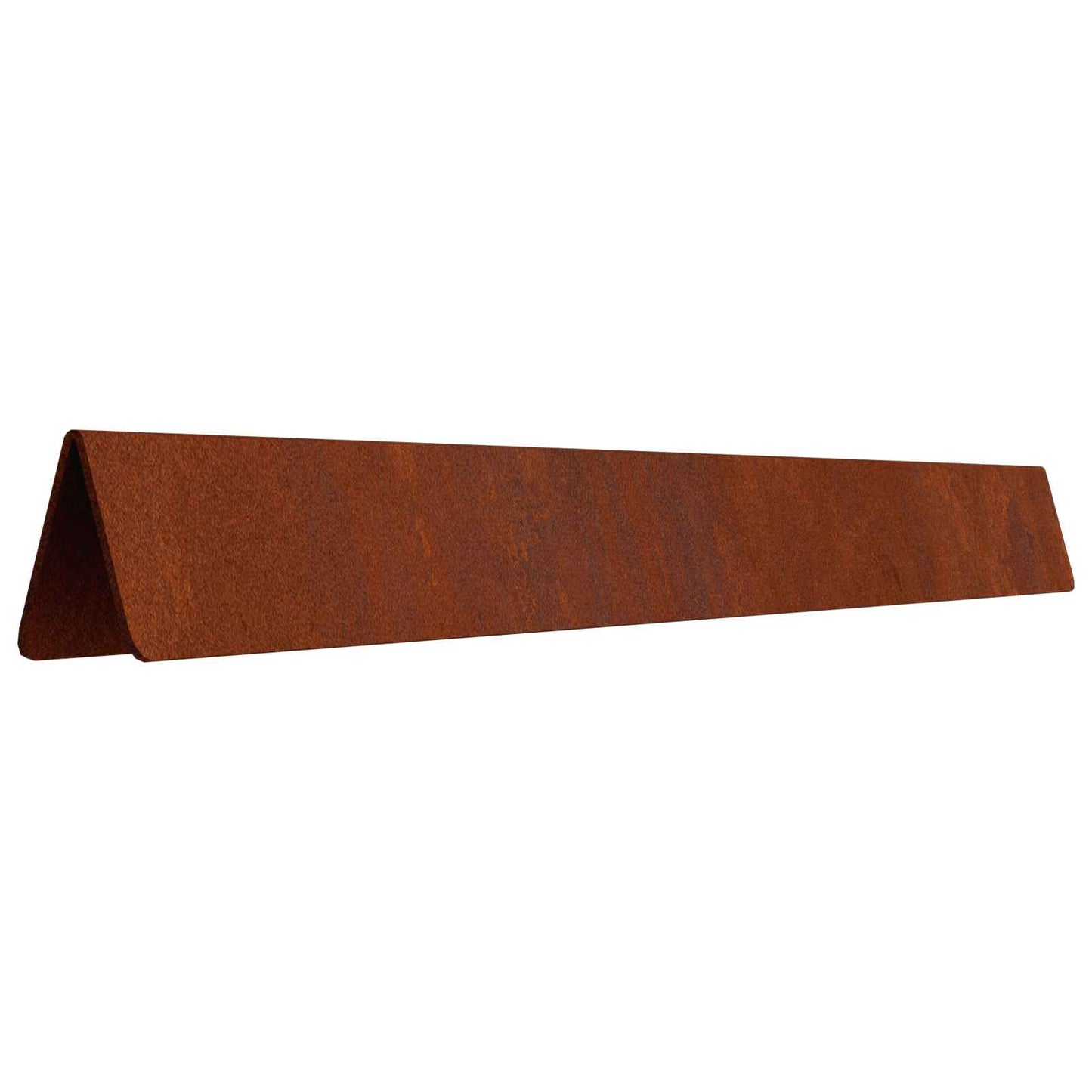 Gjerdekant 450 x 20 cm Cortenstål Rusten