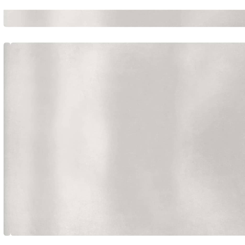 Gjerdekant 450 x 25 cm Rustfritt Stål sølv