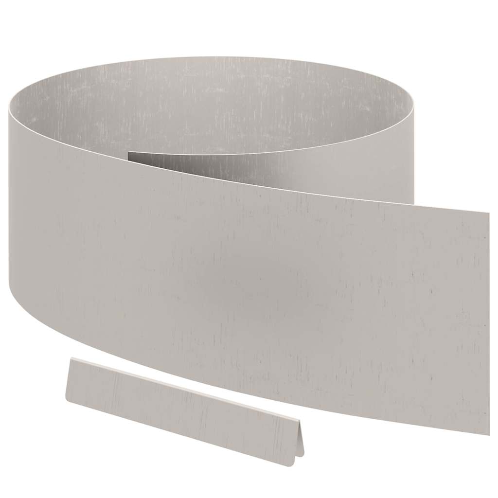 Gjerdekant 4 pcs 450 x 0,05 x 25 cm Cortenstål Rusten