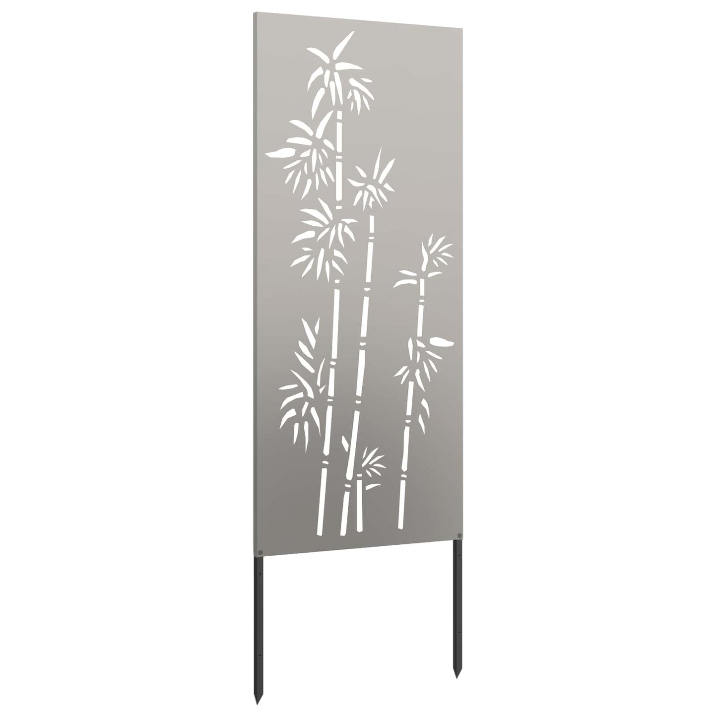 Hageprivat skjerm Blomster Rusten 50 x 140 cm Cortenstål