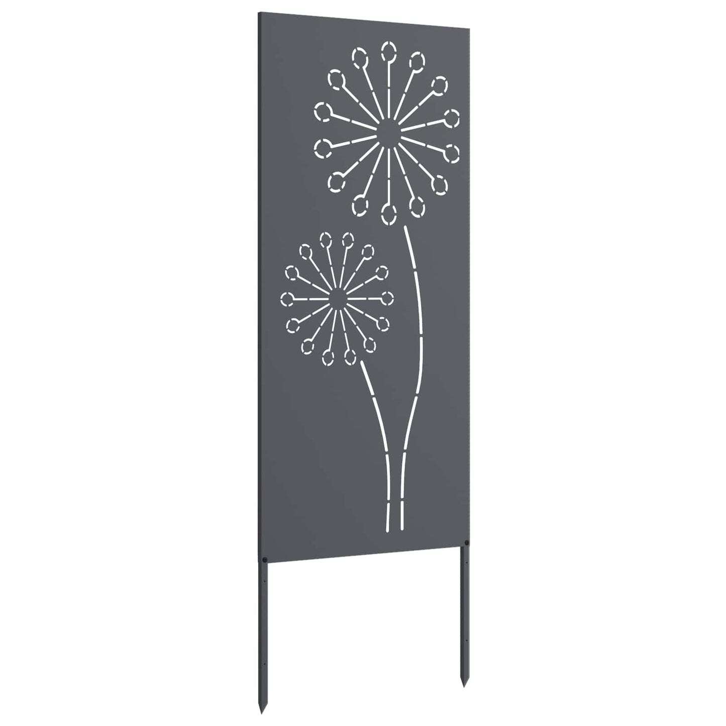 Hageprivat skjerm Fretwork Antrasitt 50 x 140 cm Kaldvalsestål
