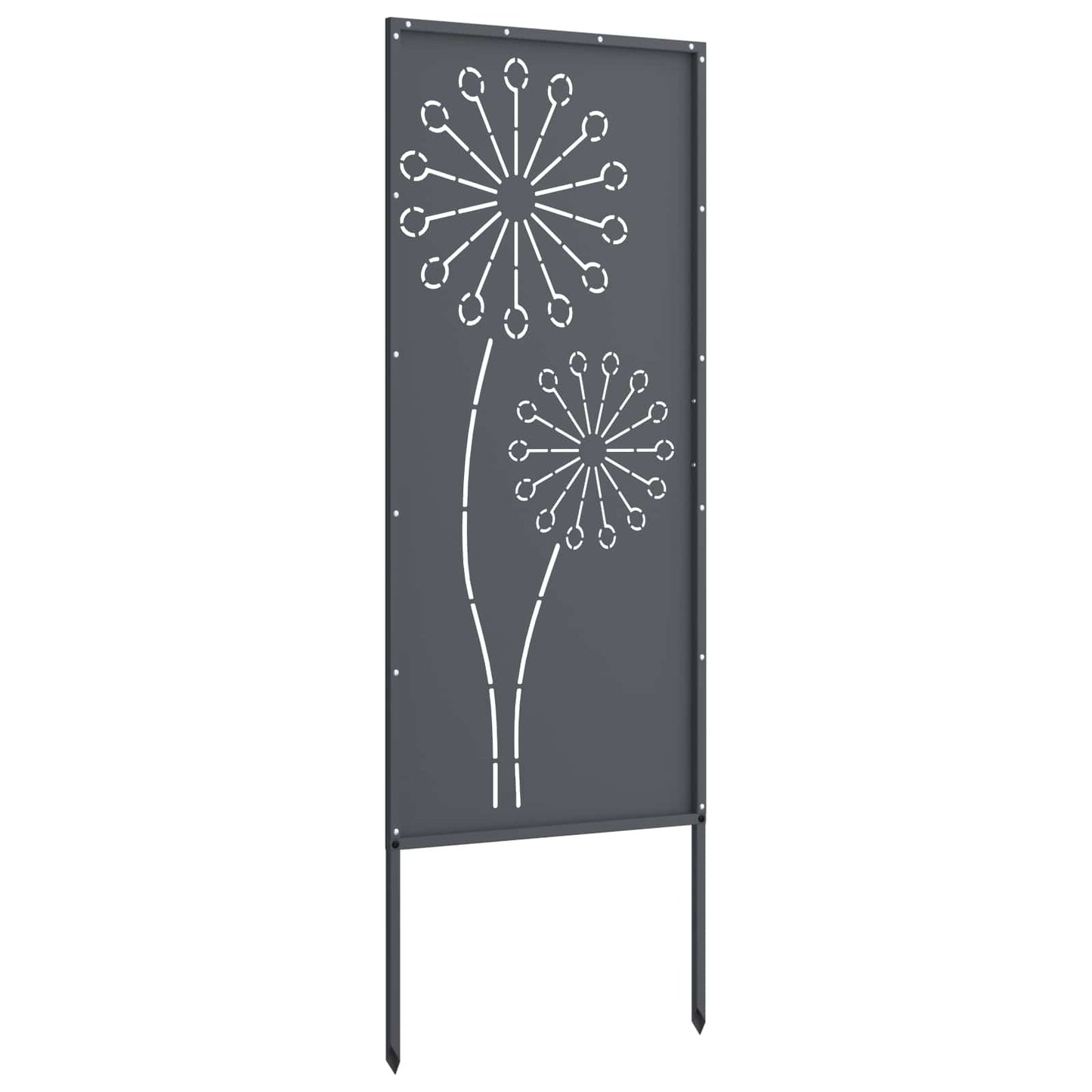 Hageprivat skjerm Fretwork Antrasitt 50 x 140 cm Kaldvalsestål