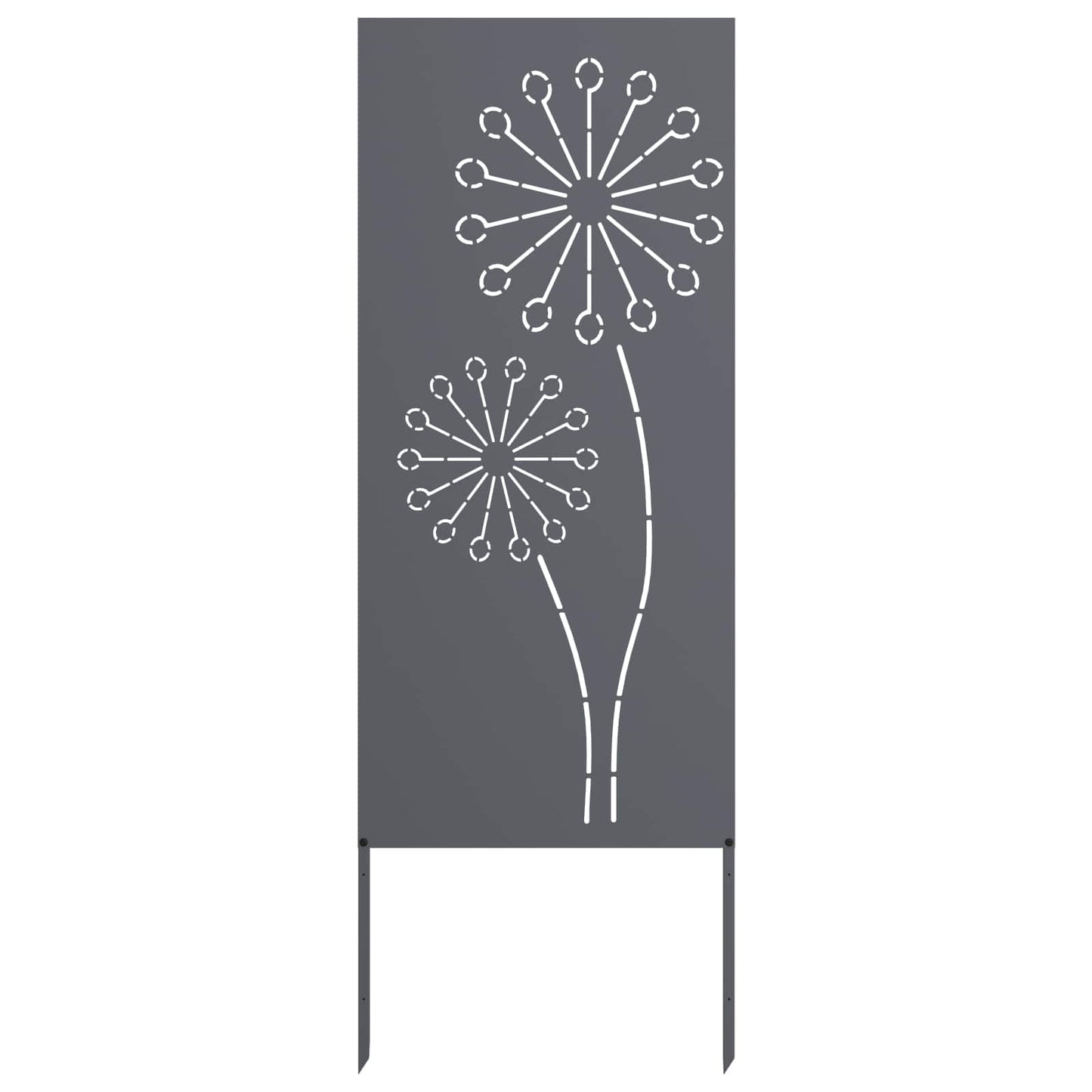 Hageprivat skjerm Fretwork Antrasitt 50 x 140 cm Kaldvalsestål