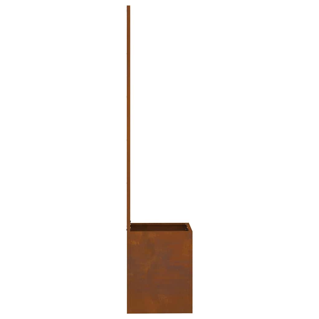 Hageprivat skjerm Fretwork Rusten 32 x 150 cm Cortenstål